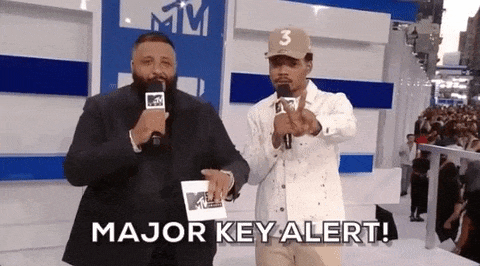 gif with DJ Khaled and Chance the Rapper