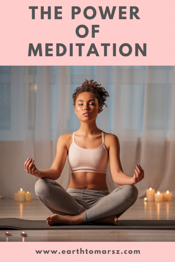 woman sitting in a meditative pose